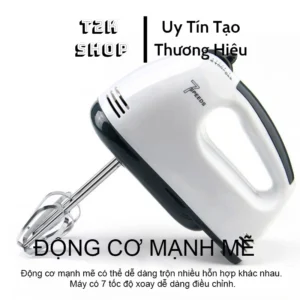 MÁY ĐÁNH TRỨNG CẦM TAY 7 TỐC ĐỘ